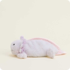 Pink Axolotl Warmies Junior
