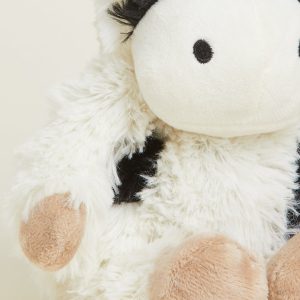 Black and White Cow Warmies Junior