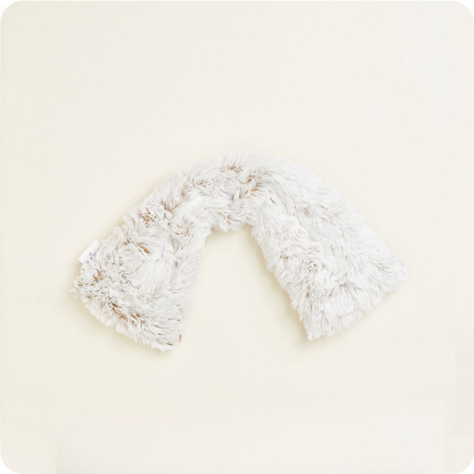 Marshmallow Brown Neck Wrap Warmies