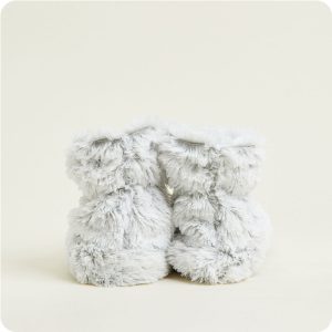 Marshmallow Gray Boots Warmies®