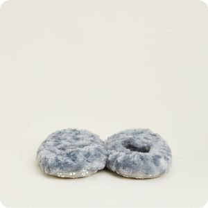 Curly Gray Slippers Warmies®