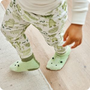 Dinosaur No-Slip Socks